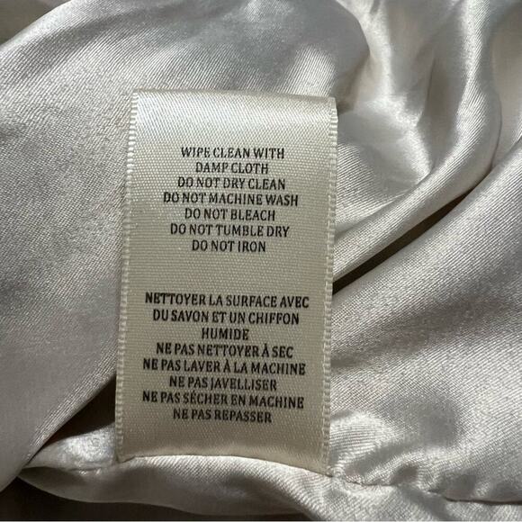 Blank NYC FAUX LEATHER JACKET IN VANILLA LATTE Size Medium - Picture 11 of 11